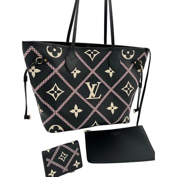 LVNF11: LOUIS VUITTON SPECIAL EDITION NEVERFULL MM - Picture 1 of 9